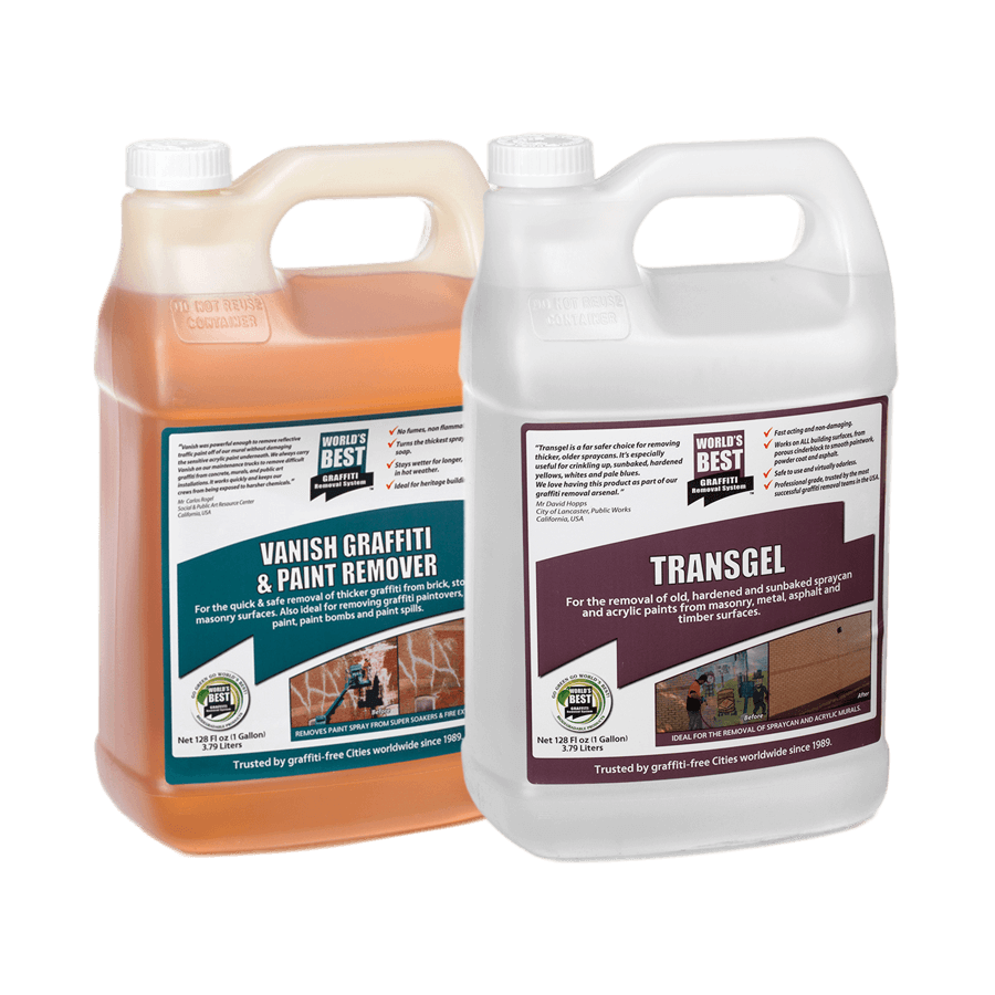 World's Best Paint Remover Value Pack World's Best Graffiti Removal