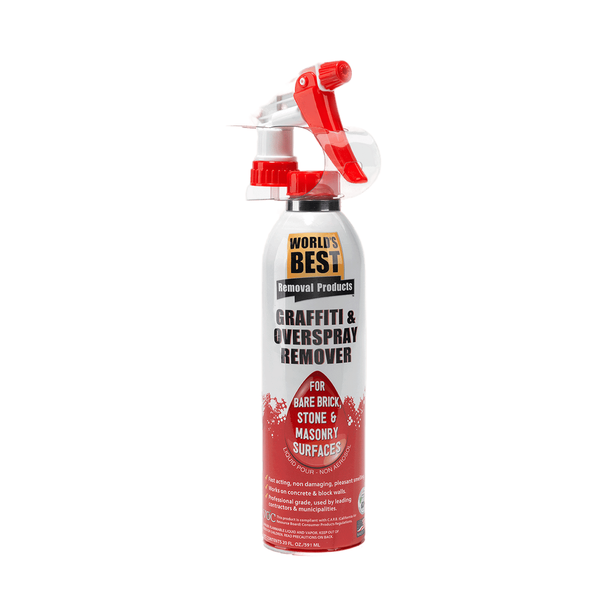 Bare Brick, Stone & Masonry Graffiti Remover – World’s Best Graffiti