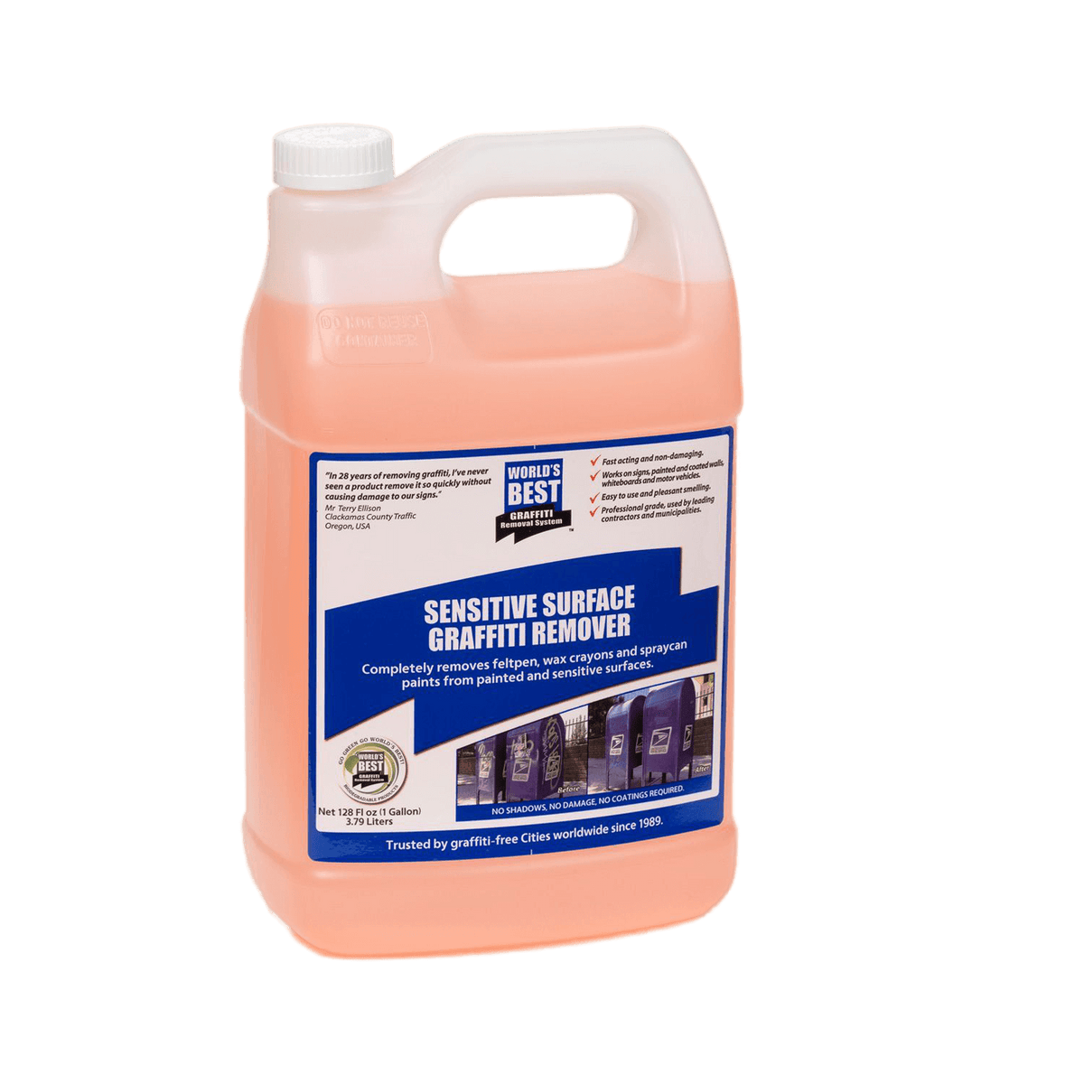 World's Best Sensitive Surface Graffiti Remover - Canada – World's Best 