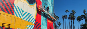 Protecting Shepard Fairey's (Obey) Pierside Hotel Mural, CA