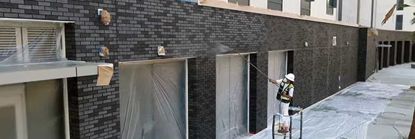 Protecting New Construction at Cal State Los Angeles University, CA