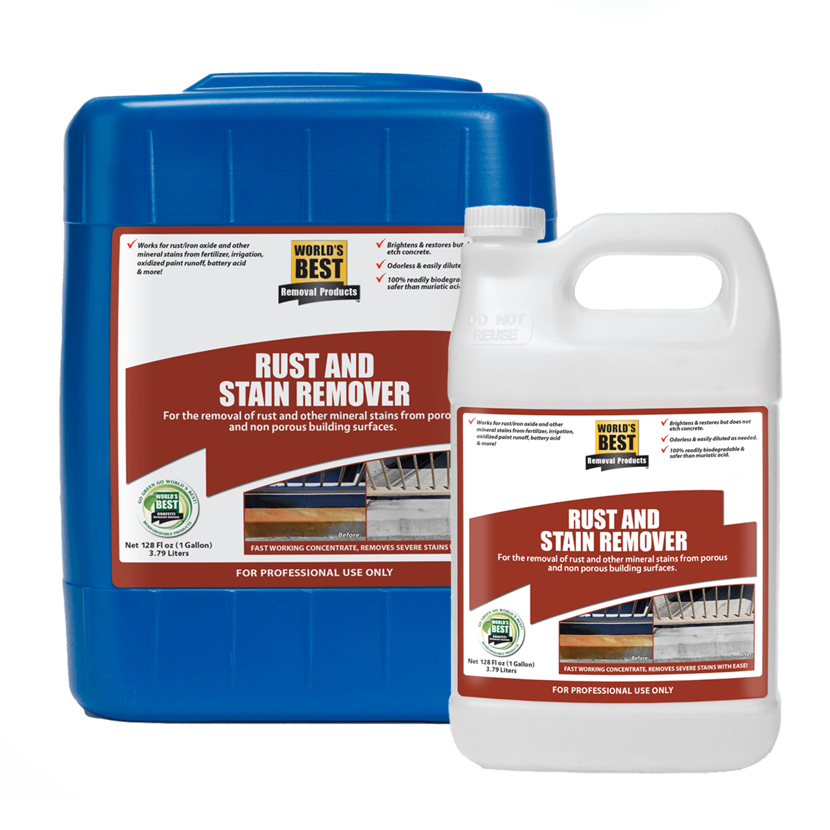 World's Best Rust Stain Remover – World's Best Graffiti Removal