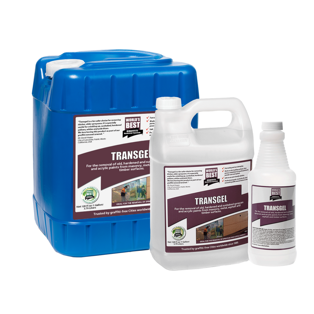 World's Best Transgel Paint and Graffiti Remover Pack Shot