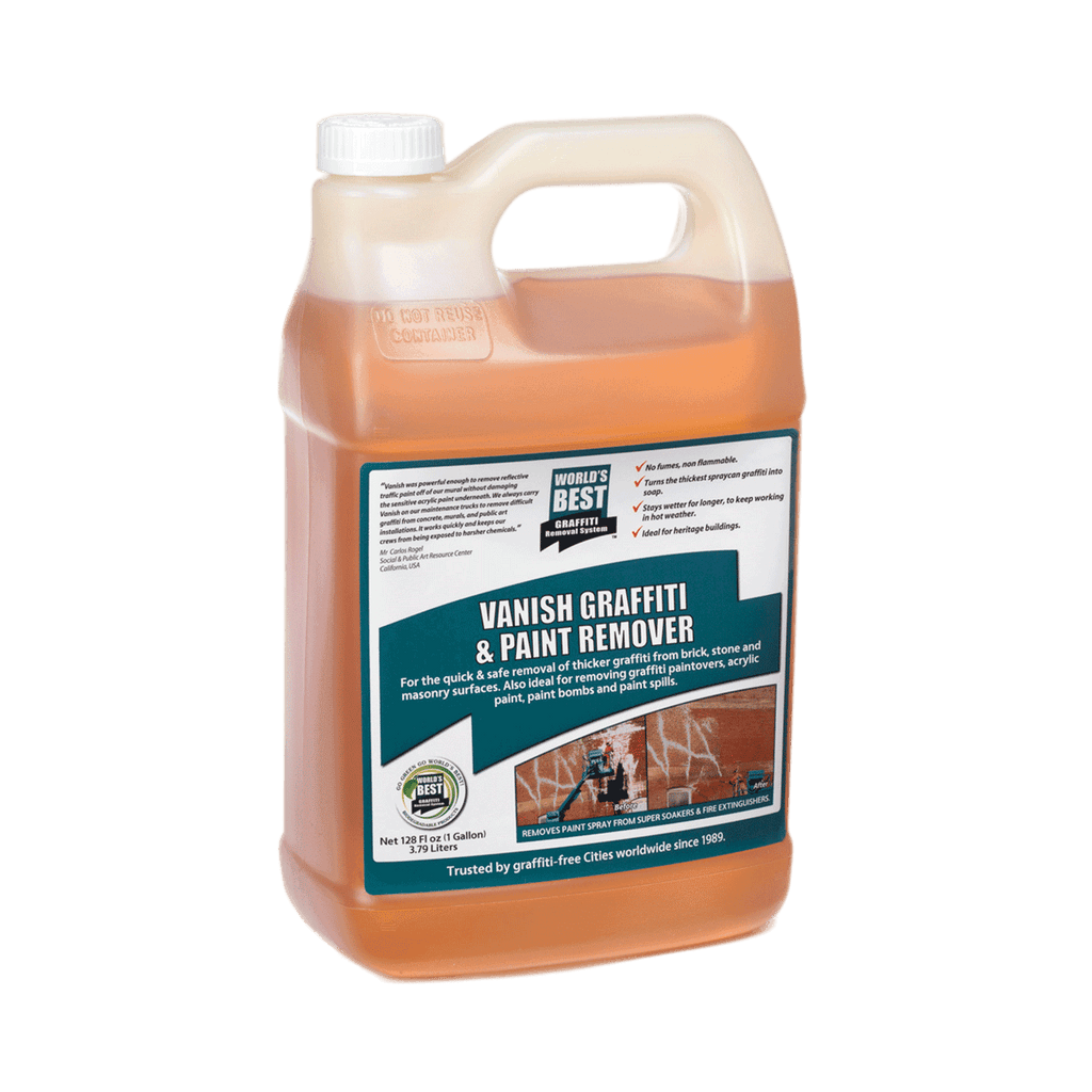 Gallon of World's Best Vanish Graffiti and Paint Remover